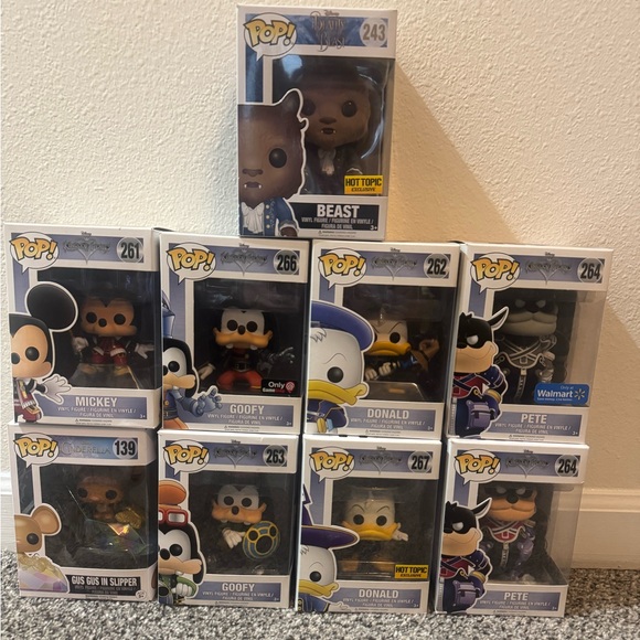 Funko Pop! Disney Kingdom Hearts Collection - Assorted Characters 9 Total